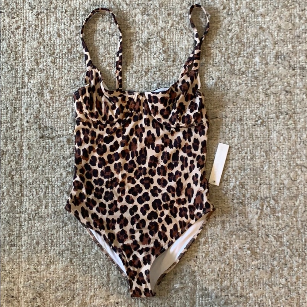 Caroline Constas Mer Leopard One Piece